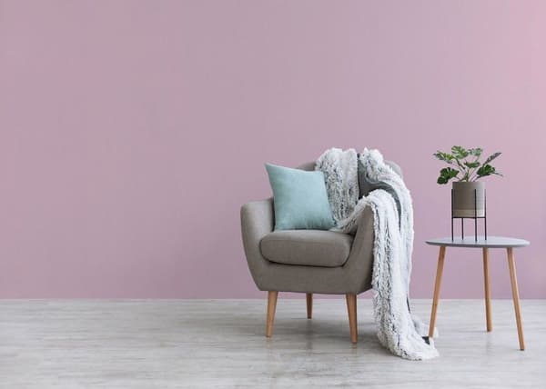 Enfärgad Tapet M1-No.3322 Non-woven Tapet Rosa Enfärgad Tapet