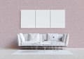 Miniatyrbild 3 av 5: Enfärgad tapet M1-No.3337 Non-woven tapet Rosa Enfärgad tapet