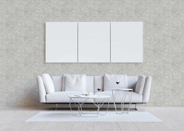 Grafiskt Tapet Domenico M1-No.3410 Grå Beige Geometrisk Abstrakt