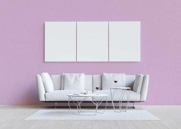Enfärgat Tapet M1-No.3306 Non-woven tapet Rosa Enfärgat tapet