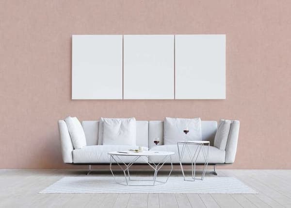 Enfärgad tapet M1-No.3330 Non-woven tapet Rosa Enfärgad tapet