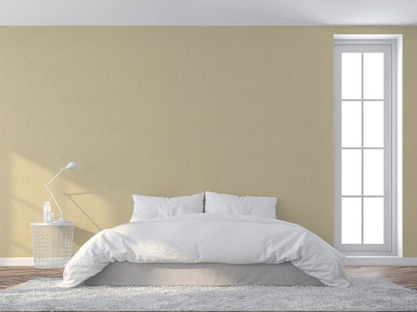 Enfärgad tapet M1-No.1737 Non-woven tapet Beige Gul Strukturerad Enfärgad