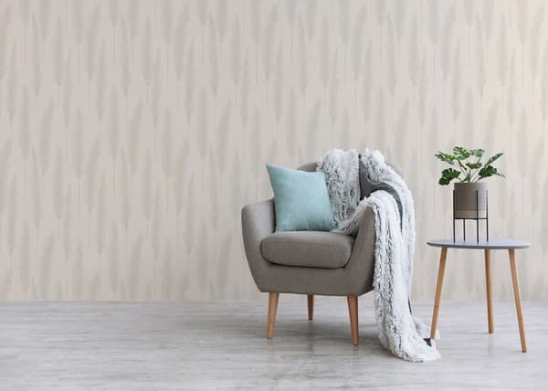 TADESSI tapet träd löv Ginevra M1-No.1754 non-woven tapet grå beige pampagräs för vardagsrum sovrum kök...