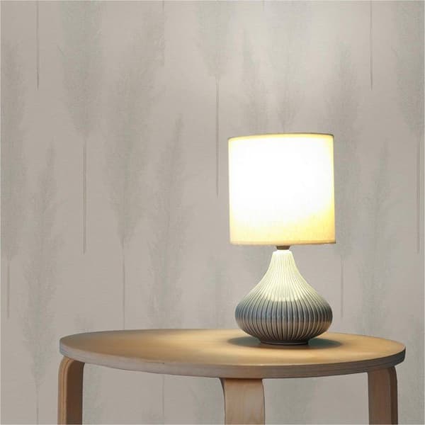 TADESSI tapet träd löv Ginevra M1-No.1754 non-woven tapet grå beige pampagräs för vardagsrum sovrum kök...