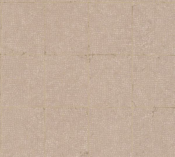 Grafiskt Tapet M1-No.1776 Ogenomtränglig Tapet Brun Struktur Vintage