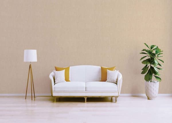 TADESSI enfärgat tapet M1-No.1750 non-woven tapet beige gul enfärgat tapet för vardagsrum sovrum kök
