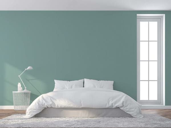 Papier M1-No.1686 Non-woven tapet Turquoise Blå Geometrisk