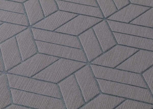 Grafiskt Tapet M1-No.1580 Grå Silvrig Geometrisk Non-woven Tapet
