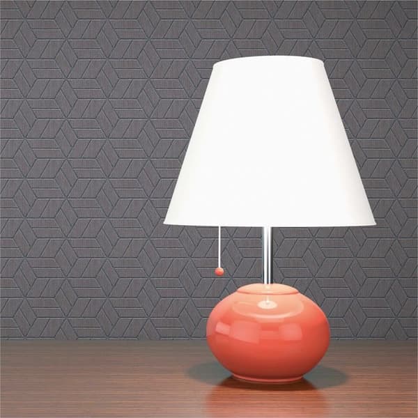 Grafiskt Tapet M1-No.1580 Grå Silvrig Geometrisk Non-woven Tapet
