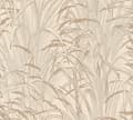Miniatyrbild 4 av 5: Tapetblad Ginevra M1-No.1724 Metalliserad Beige Palmträd