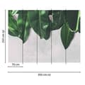 Miniatyrbild 1 av 3: Tapet Natur M1-No.60449 Digitaltryck Grå Grön Palmer Dschungel