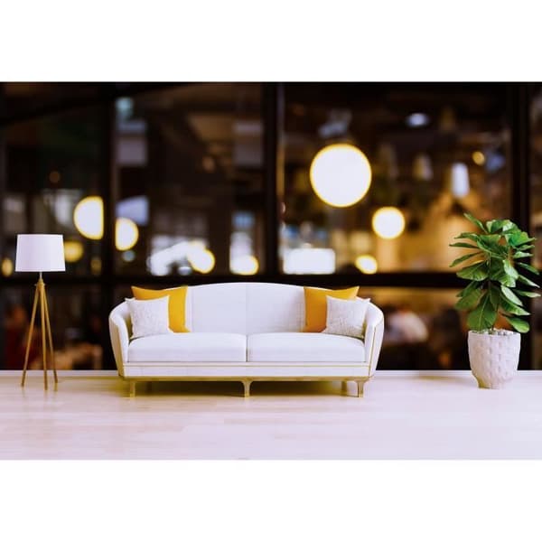 City Fototapet M1-No.60734 - Tadessi - Digitaltryck - Gul - Orange - Ljus