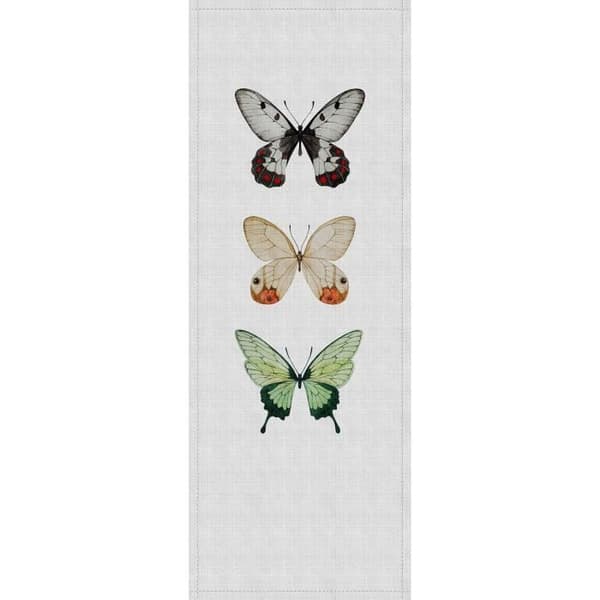 Butterfly Photo Wallpaper M1-No.60759 - Tadessi - Digitaltryck - Grå - Vit - Djur