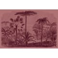 Miniatyrbild 1 av 3: Jungle Photo Wallpaper M1-No.60862 - Tadessi - Digitaltryck - Rosa - Lila - Vintage