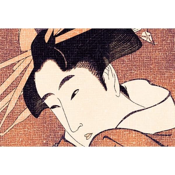 Human Being Fototapet M1-No.60272 - Tadessi - Digitaltryck - Orange - Cream - Asiatisk
