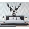 Miniatyrbild 3 av 3: Djurfototapet M1-No.60192 - Tadessi - Digitaltryck - Blå - Röd - Grafisk - Modern