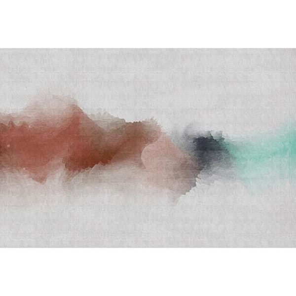 Abstrakt fototapet M1-No.60788 - Tadessi - Digitaltryck - Orange - Grå