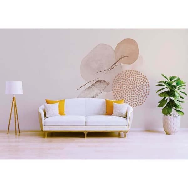 Modern fototapet M1-No.61298 - Tadessi - Digitaltryck - Rosa - Beige - Abstrakt