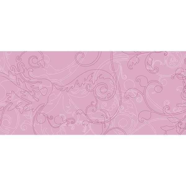 Barock fototapet M1-No.60228 - Tadessi - Digitaltryck - Rosa - Vit - Ornament