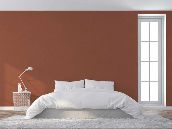 Ensfärgad tapet M1-No.3144 Non-woven orange enfärgad tapet