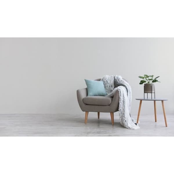 Enfärgad tapet M1-No.2923 | Non-woven tapet | Grädde | Unicolor