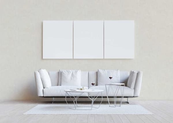 Enfärgad tapet M1-No.3076 Non-woven tapet Krämfärgad enfärgad tapet
