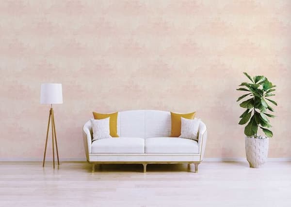 Enfärgad Tapet M1-No.2974 Non-Woven Tapet Rosa Enfärgad Tapet