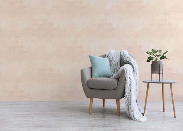 Enfärgad Tapet M1-No.2974 Non-Woven Tapet Rosa Enfärgad Tapet