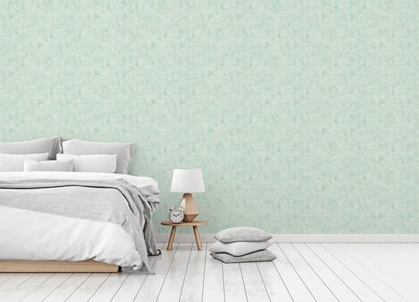 Enfärgad Tapet M1-No.3073 Non-woven Tapet Grön Enfärgad Tapet