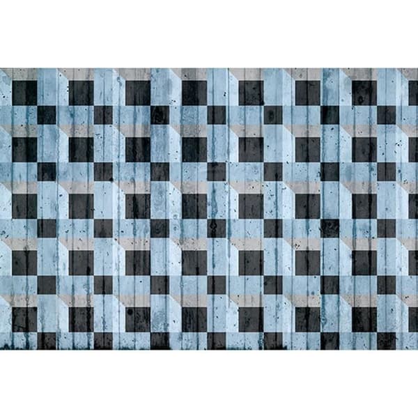 3D Fototapet M1-No.60285 - Tadessi - Digitaltryck - Blå - Svart - Abstrakt - Modernt
