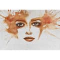 Miniatyrbild 1 av 3: Modern fototapet M1-No.61118 - Tadessi - Digitaltryck - Orange - Vit