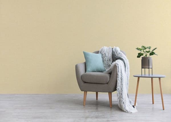 Enfärgat Tapet M1-No.2985 Non-woven tapet Gul Enfärgat tapet