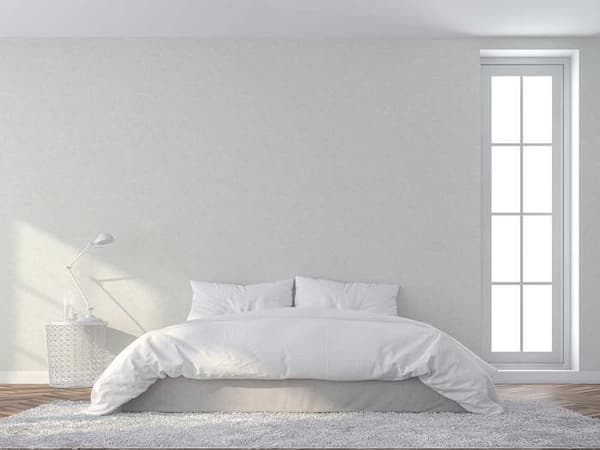 Enfärgad Tapet M1-No.3145 Non-Woven Tapet Crème Enfärgad Tapet