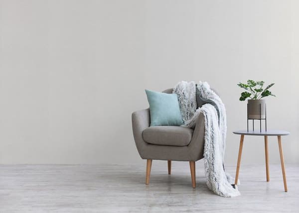 Enfärgad tapet M1-No.2960 Tapet i non-woven Creme Enfärgad tapet