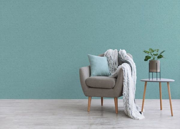 Enfärgat Tapet M1-No.2987 Non-woven Tapet Blå Enfärgad Tapet