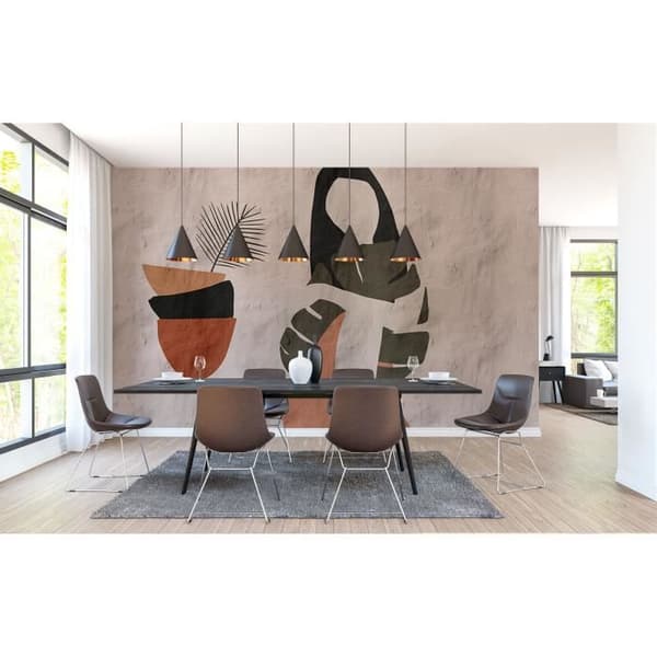 Tapet M1-No.61397 digitaltryck rosa orange abstrakt