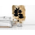 Miniatyrbild 2 av 3: Fototapet Blommor M1-No.61059 - Tadessi - Digitaltryck - Guld - Svart