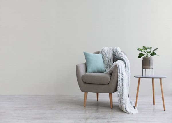 Tapet M1-No.3114 Crème Strukturerad Geometrisk Tapet