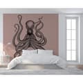 Miniatyrbild 3 av 3: Tapet djur M1-No.60858 Digitaltryck Rosa Svart