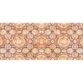 Miniatyrbild 1 av 3: Oriental tapet M1-No.60347 Digital tryck Orange Blå