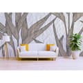 Miniatyrbild 3 av 3: Fototapet Blommor M1-No.60354 - Tadessi - Digitaltryck - Brun - Vit - Växter