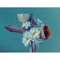 Miniatyrbild 3 av 4: Fototapet Blommor M1-No.10294 - Tadessi - Digitaltryck - Blå - Lila - Hus på landet