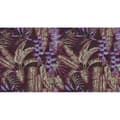 Miniatyrbild 1 av 3: Jungle-tapet M1-No.60964 Digital utskrift Lila Brun Växter Blommig