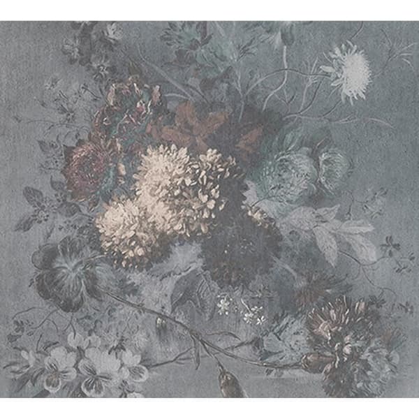 Fototapet Blommor M1-No.60537 - Tadessi - Digitaltryck - Vit - Grå - Rosor
