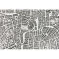 Miniatyrbild 1 av 3: City Fototapet M1-No.60010 - Tadessi - Digitaltryck - Grå - Vit - Stadskarta - Svart-Vit