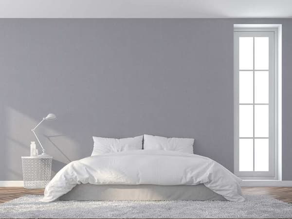 Enfärgad Tapet M1-No.3159 Non-woven Tapet Grå Enfärgad Tapet