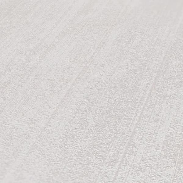 Enfärgad tapet M1-No.3291 | Non-woven tapet | Grädde | Unicolor