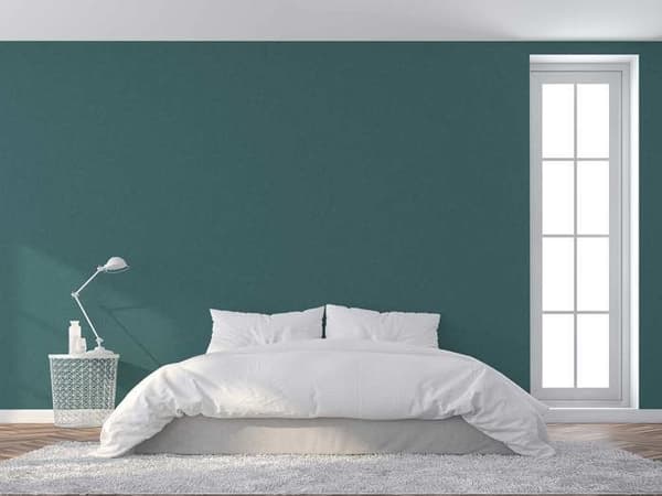 Enfärgat Tapet M1-No.3175 Non-woven Tapet Grön Enfärgad Tapet