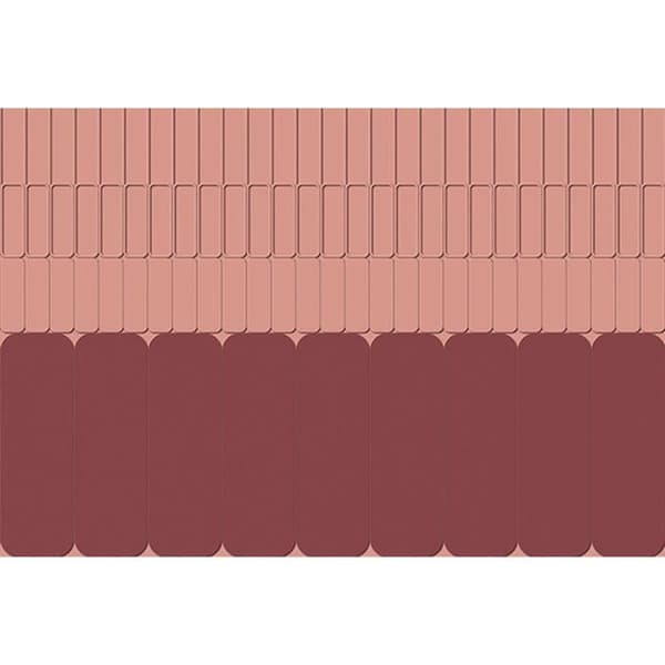 Papertapet M1-No.61362 Digitaltryck Röd