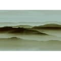 Miniatyrbild 1 av 3: Tapet landskap M1-No.60846 digitaltryck grön blå berg